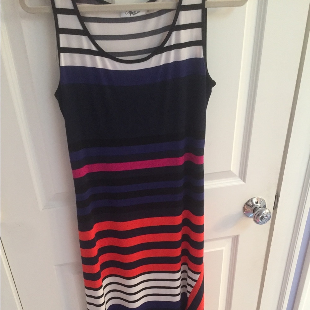Stripped Maxi dress